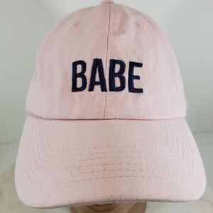 Babe Rose Baseball Cap White